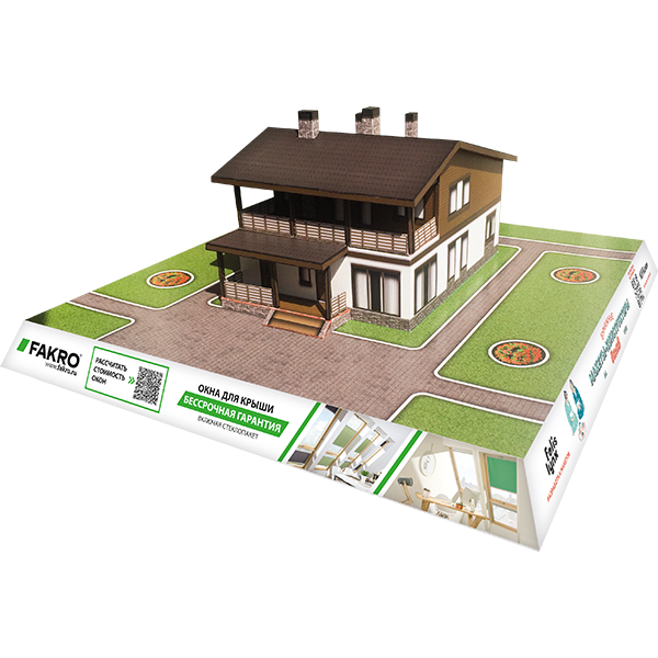 Бумажный макет дома 57-38 房子的布局 Scale Model